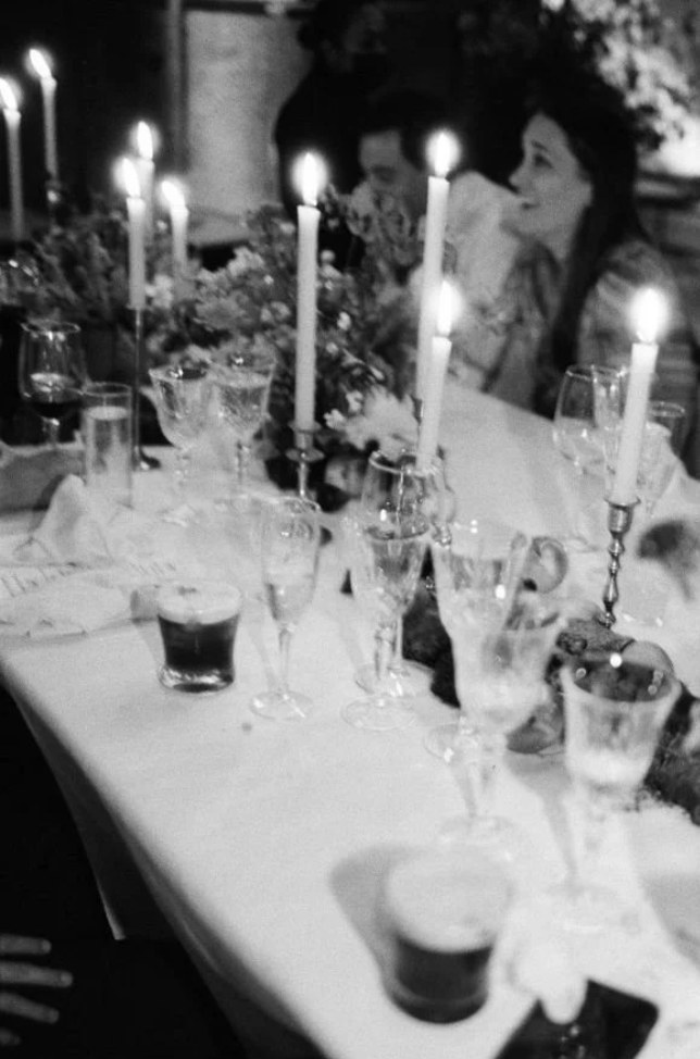 Story-driven wedding table design